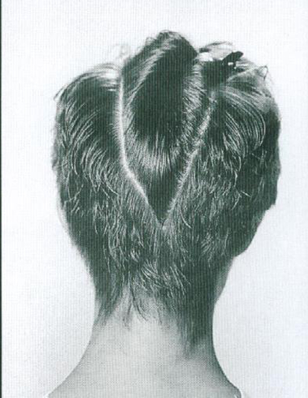 结合三和音烫发技术的螺旋发型